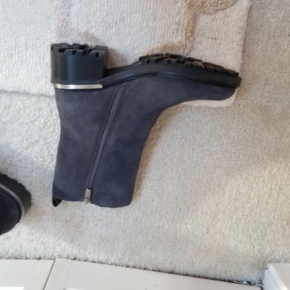 Vince Camuto Charcoal Ankle Booties - Picture 4 of 5
